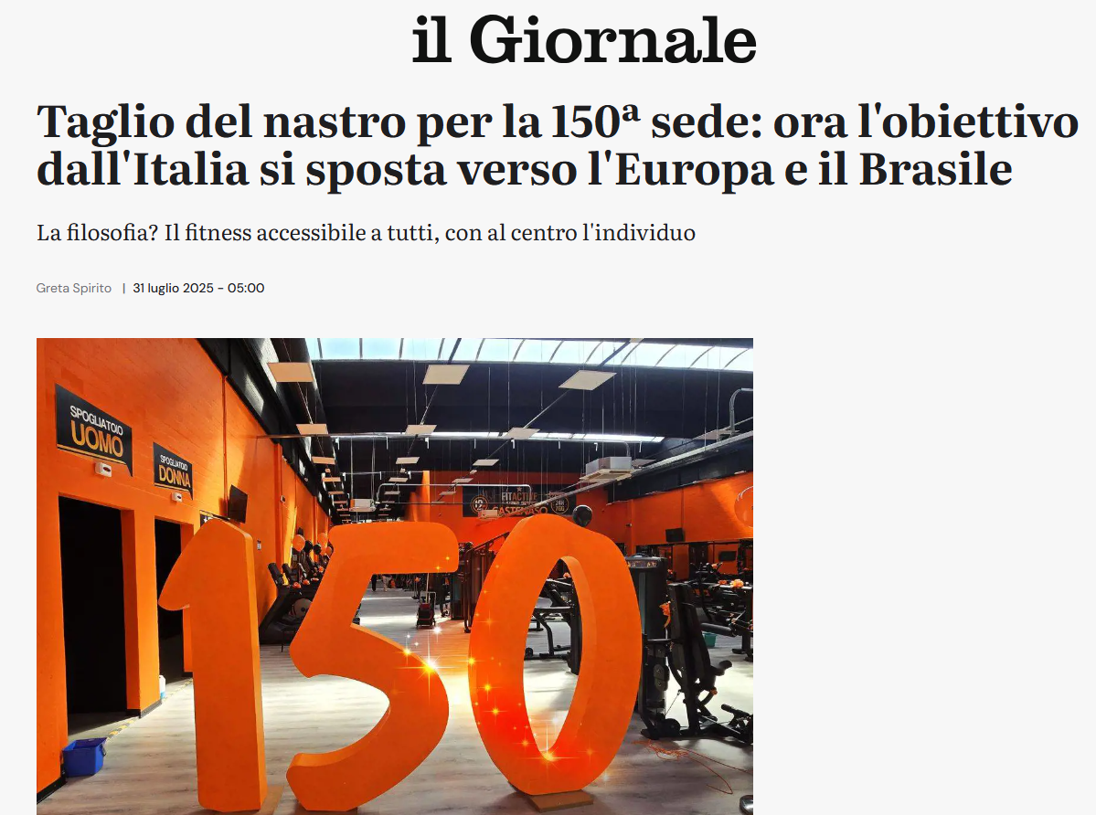 Taglio del nastro per la 150ª sede