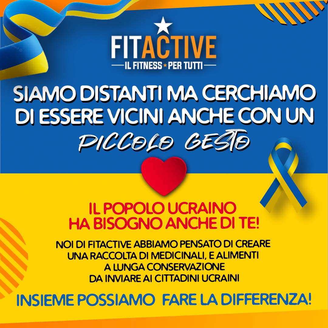 FitActive sostegno Ucraina